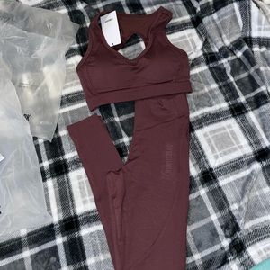 Gymshark bra and leggings set